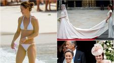 Sora lui Kate Middleton, siluetă fantastică la 40 de ani și după 3 copii: Pippa arată ca o adevărată atletă în costum de baie