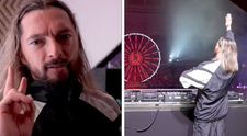 Salvatore Ganacci a pus o manea de-a lui Nicolae Guță la SAGA Festival