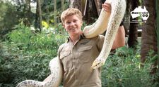 Robert Irwin, fiul ”Vânătorului de crocodili”, are un șarpe imens! Cât măsoară și cum arată ”Jenny”: ”E superbă”