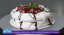 VIDEO Andreea Moldovan, tort grandios înainte de finală