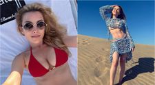 Elena Gheorghe și-a etalat piercingul din buric în costum de baie. Reacția fanilor: “Chiar la tine nu mă așteptam…”