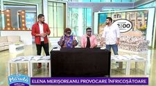 Elena Merișoreanu față în față cu Cătălin Măruță. Cine a câștigat provocarea de joi