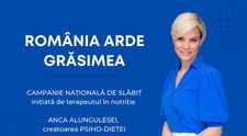Start „România arde grasimea!”, campania națională de slăbit inițiată de Anca Alungulesei