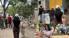 SurthyCooks și familia ei, mobilizare impresionantă după cutremurul din Venezuela: „Suntem toți frați și surori”.  Influencerița a mers personal în zonele afectate și a dus ajutoare pentru familiile rămase fără case| FOTO