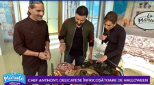 VIDEO Chef Anthony, delicatese înfricoșătoare de Halloween