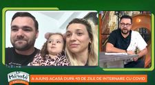 Revedere emoționantă! Andrei Scrab, un tânăr ce a fost infectat cu COVID-19, s-a întors alături de familie