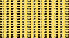 Iluzie optică pentru persoanele cu un IQ ridicat! Doar 1% pot găsi pot găsi numărul 101 în 3 secunde. Tu reușești?