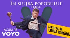 Filmul „În slujba poporului 2”, cu Volodimir Zelenski în rol principal, se poate vedea pe VOYO