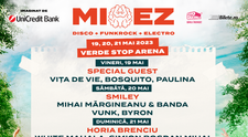 Vița de Vie, Horia Brenciu și Smiley, cap de afiș la a doua ediție MIEZ Festival București