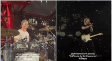 VIDEO Chris Hemsworth, vizită-surpriză în România! Cum au reacționat oamenii când l-au văzut în concert, la Ed Sheeran, pe Arena Națională