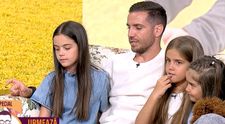 Alex Chipciu și soția, povești din familia cu patru fete