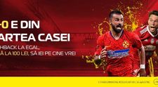 (P) Pariu din partea Casei! Promoție de 100 de lei la finala Cupei României, ca să joci pe cine vrei!
