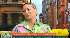 Laura Cosoi, turul Europei cu familia într-un van