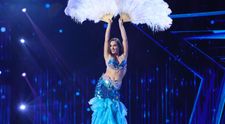 Românii au talent 2020: Cristina Gîrloiu, moment senzual de bellydance