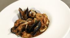 Reteta Rusu Nicolae: Gnocchi de ricotta cu ragu de fructe de mare