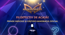 UPDATE CÂȘTIGĂTORI Concurs - Ghicește vedetele care se ascund în spatele măștilor și poți câștiga hanoracul oficial 
