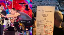 Cât a plătit un bucureștean pentru două ape, două doze de suc și popcorn la concertul Coldplay de pe Arena Națională. Suma exorbitantă pe care a scos-o din buzunar