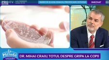 VIDEO Medicul Mihai Craiu, totul despre gripa la copii