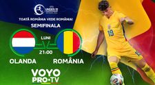 România U19, în semifinalele UEFA EURO 2025 U19! Meciul decisiv de luni, cu Olanda, transmis în direct pe VOYO și la PRO TV