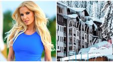 Andreea Bănică, în costum de baie la munte. Vedeta sfidează temperaturile scăzute: „Stați liniștiți că nu de asta am răcit”
