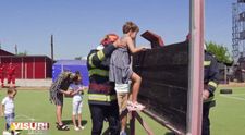 VIDEO Moment emoționat pentru copiii lui Cosmin Drăgoi: s-au jucat la tati la serviciu
