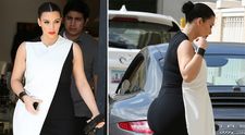 Insarcinata in aproape 6 luni, Kim Kardashian continua sa uimeasca cu alegerile vestimentare. Cate kilograme s-a ingrasat, pana acum