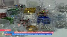 VIDEO Manichiură spectaculoasă pentru noaptea de revelion