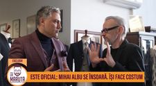 Mihai Albu se însoară? Designerul a mers la Alexandru Ciucu să-și facă costum de mire