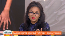 VIDEO Nadine, despre dramele trăite din cauza viciilor