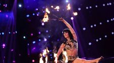 Românii au talent 2022: Mariana Vechiu s-a jucat cu focul și a dansat extraordinar. Dragoș Bucur: „E ceva deosebit”