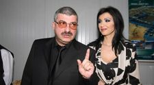 Adriana Bahmuțeanu a mers la mormântul lui Silviu Prigoană, dar a fost dată afară din cimitir și amendată de poliție