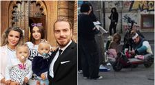 Ilan Laufer și gemenii săi în vârstă de 5 ani, loviți din plin de o mașină pe trecerea de pietoni. Cum se simte soțul Alinei Laufer în aceste momente. FOTO de la fața locului