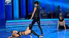 Corina Bud si Eduard Vasile - un freestyle spectaculos la “Dansez pentru tine”! VIDEO