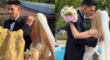 Andreea Bălan și Victor Cornea s-au căsătorit. Cununia religioasă a avut loc pe malul Lacului Buftea: „Împreună, spre infinit”