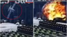 Momentul în care avionul din Arad se prăbușește și explodează. Pilotul și un tânăr de 18 ani au murit pe loc VIDEO