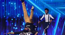 Românii au talent 2020 - Kiriku Brothers, moment spectaculos de acrobație