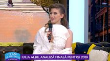 VIDEO Iulia Albu, analiză finală pentru 2019