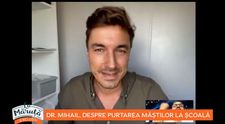 Doctor Mihail, despre purtarea măștilor la școală