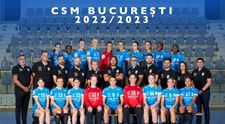 CSM București și-a prezentat echipa pentru sezonul 2022-2023! Meciurile din competiția internă se văd pe VOYO