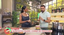 Majda a făcut show în bucătăria de la Vorbește Lumea, dar a pregătit rețeta simplă de ciorbă de perișoare pe care toată lumea o vrea acasă! Cum o pregătești, pas cu pas