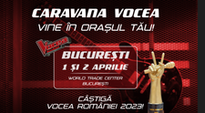Caravana Vocea României vine în orașul tău. Hai la București, să te înscrii în aventura sezonului 11!