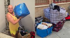 Cristi din Banat și mama lui au ajuns pe stradă. Artistul a mers și la poliție după ce au rămas fără o parte din bagaje: „Numai ghinion avem”