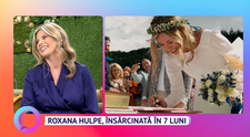 Cum a reacționat soțul Roxanei Hulpe când a aflat că prezentatoarea TV este însărcinată