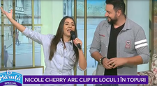 VIDEO Nicole Cherry are clip pe locul 1 în topuri