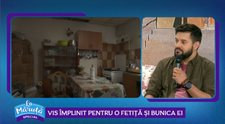 VIDEO Ciprian Vlaicu, de la „Visuri la cheie”, vis împlinit pentru o fetiță și bunica ei