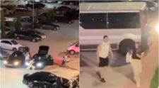 VIDEO! Scandal cu amenințări și bătaie în stradă, în Cosmopolis! Totul s-a întâmplat în aceeași seară în care Teodora Marcu a fost ucisă. Imaginile fac înconjurul internetului
