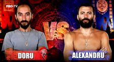 Doru Răduță vs. Alexandru Nedelcu, la scorul de 3-1 pentru Vulturi
