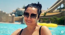 Andra, în costum de baie la piscină alaturi de fiica sa. Ce au remarcat fanii