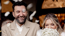 Smiley și Gina Pistol, surpriză de zile mari în luna de miere. Ce actor de la Hollywood au întâlnit pe Riviera Franceză
