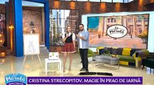 VIDEO Cristina Strecopitov, spectacol de magie în direct 